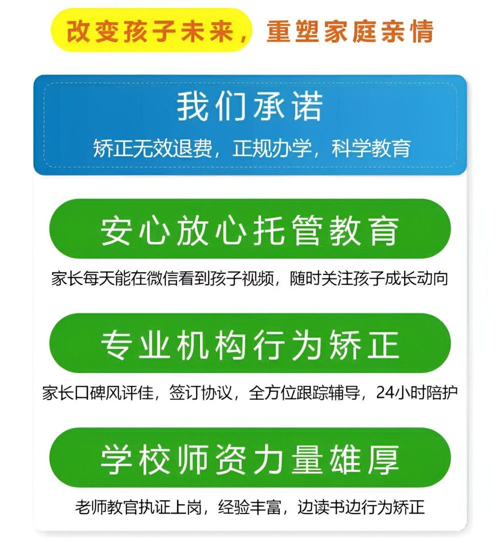福州TOP10全封闭专门管理叛逆学生学校权威榜单